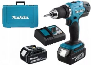 Wiertarko-wkrętarka akumulatorowa Makita DDF453RFE 2x3,0 Ah 18V