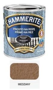 Hammerite Farba do metalu Miedziany młotkowy 0,7 l