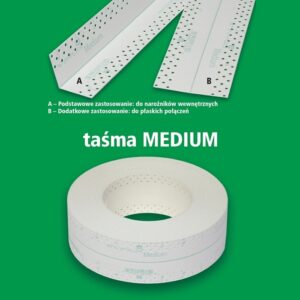 Taśma Amerykańska SMH Medium do płyt G-K 20 MB