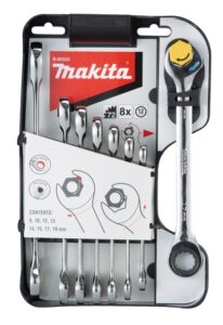 Zestaw kluczy z grzechotką 8-19 mm B-65523 8 szt.