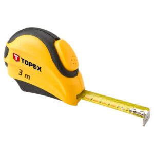 Miara zwijana stalowa Topex 5 m/19 mm