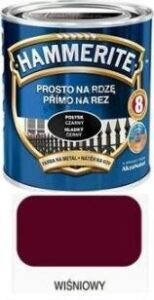 Hammerite Farba do metalu Wiśniowy połysk 0,7 l