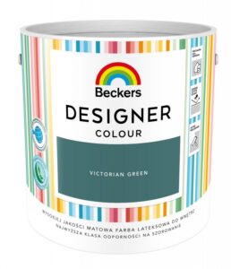 Farba lateksowa Designer Colour Victorian green 2,5 l