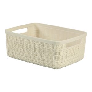 Koszyk JUTE S 5 L kremowy