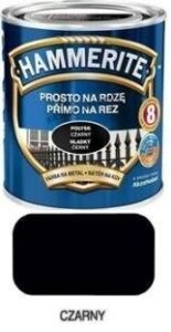 Hammerite Farba do metalu Czarny połysk  0,7 l