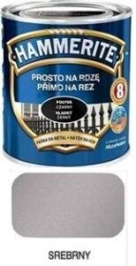 Hammerite Farba do metalu Srebrny połysk 0,25 l