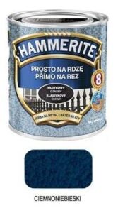 Hammerite Farba do metalu Ciemnoniebieski młotkowy 0,25 l