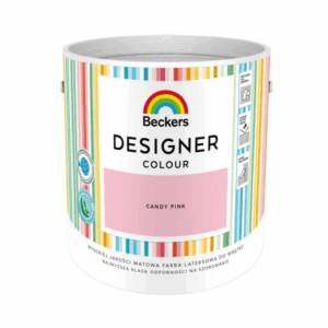 Farba Lateksowa Beckers Designer Colour Candy pink 5 l
