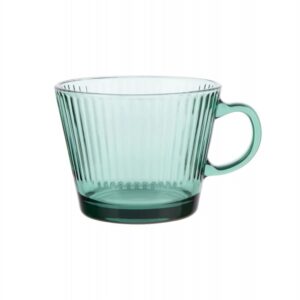 Filiżanka szklana do kawy szklanka z uchem kubek Altom Design Ofelia 410 ml