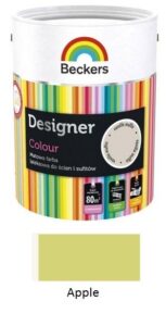 Matowa farba lateksowa Beckers Designer Colour apple 2,5 l