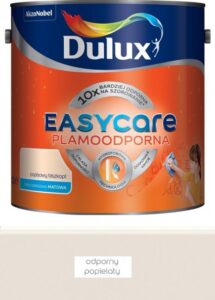 Farba plamoodporna do ścian Dulux EasyCare odporny popielaty 5 l