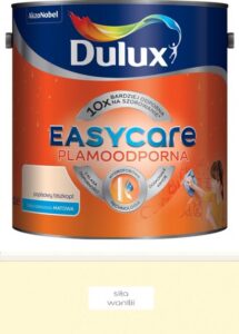 Farba plamoodporna do ścian Dulux EasyCare Siła Wanilii 2,5 l