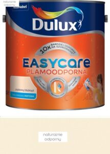 Farba plamoodporna do ścian EasyCare naturalnie odporny 2,5 l