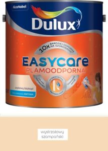 Farba plamoodporna do ścian Dulux EasyCare wystrzałowy szampański 5 l