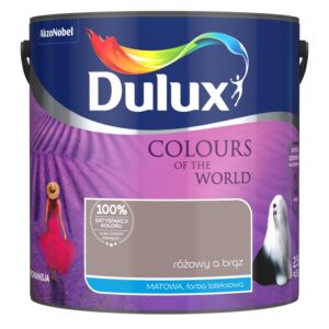 Farba do wnętrz Kolory Świata 2,5 L różowy brąz DULUX