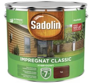 Impregnat ochronno-dekoracyjny Sadolin Classic hybrydowy 0,75l mahoń