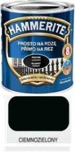 Hammerite Farba do metalu Ciemnozielony połysk 0,7 l