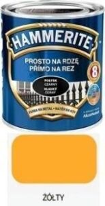 Hammerite Farba do metalu Żółty połysk 0,25 l