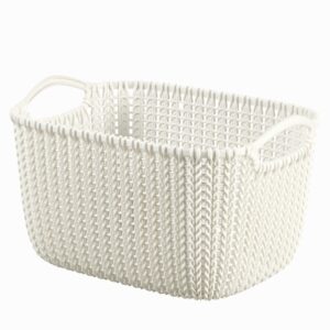 Koszyk KNIT 8 L kremowy
