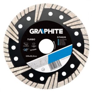 Tarcza diamentowa turbo Graphite 57H626 125 x 22,2 mm