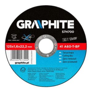 Tarcza do cięcia metalu Graphite 57H705 115x1,6 1 szt