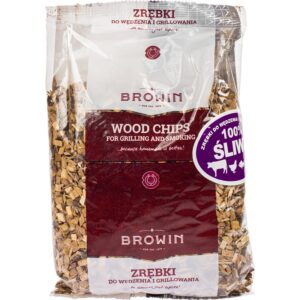 Zrębki wędzarnicze, śliwa, 450g, średnie KL8