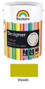 Matowa farba lateksowa Designer Colour wasabi 2,5 l