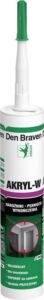 Silikon Den Braven Akryl W szary 300 ml
